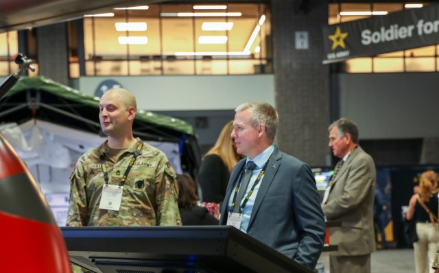 1st Infantry Division attends AUSA 2023