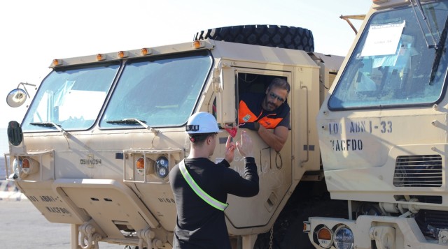 21st TSC, 839th Transportation Battalion and "Rakkasans" project power through the Port of Livorno
