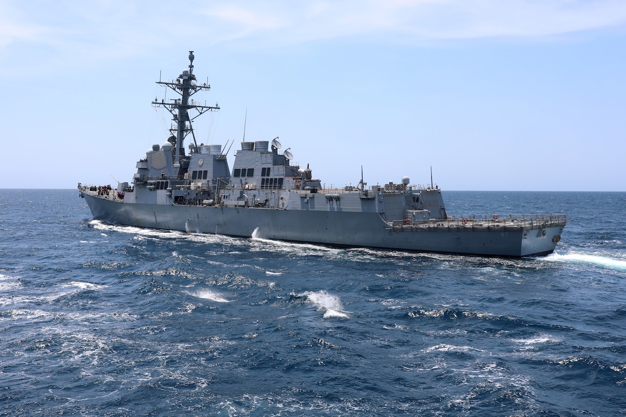 U.S., Partner Nation Task Force Respond to Commercial Vessel Distress Call