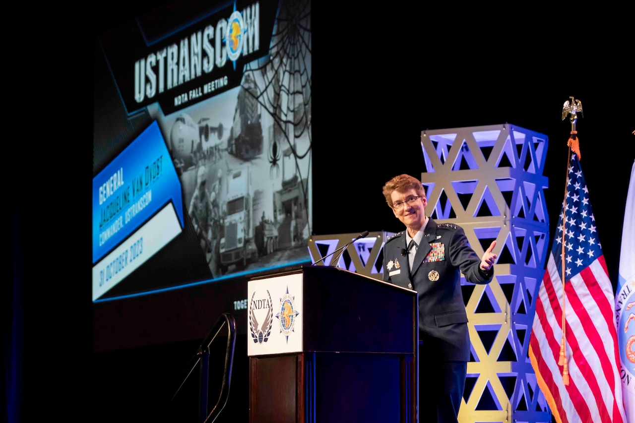 U.S. Transcom Commander Emphasizes Decision Advantage