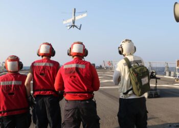 USS Stethem, Task Force 59 put more eyes in the sky, expanding maritime domain awareness