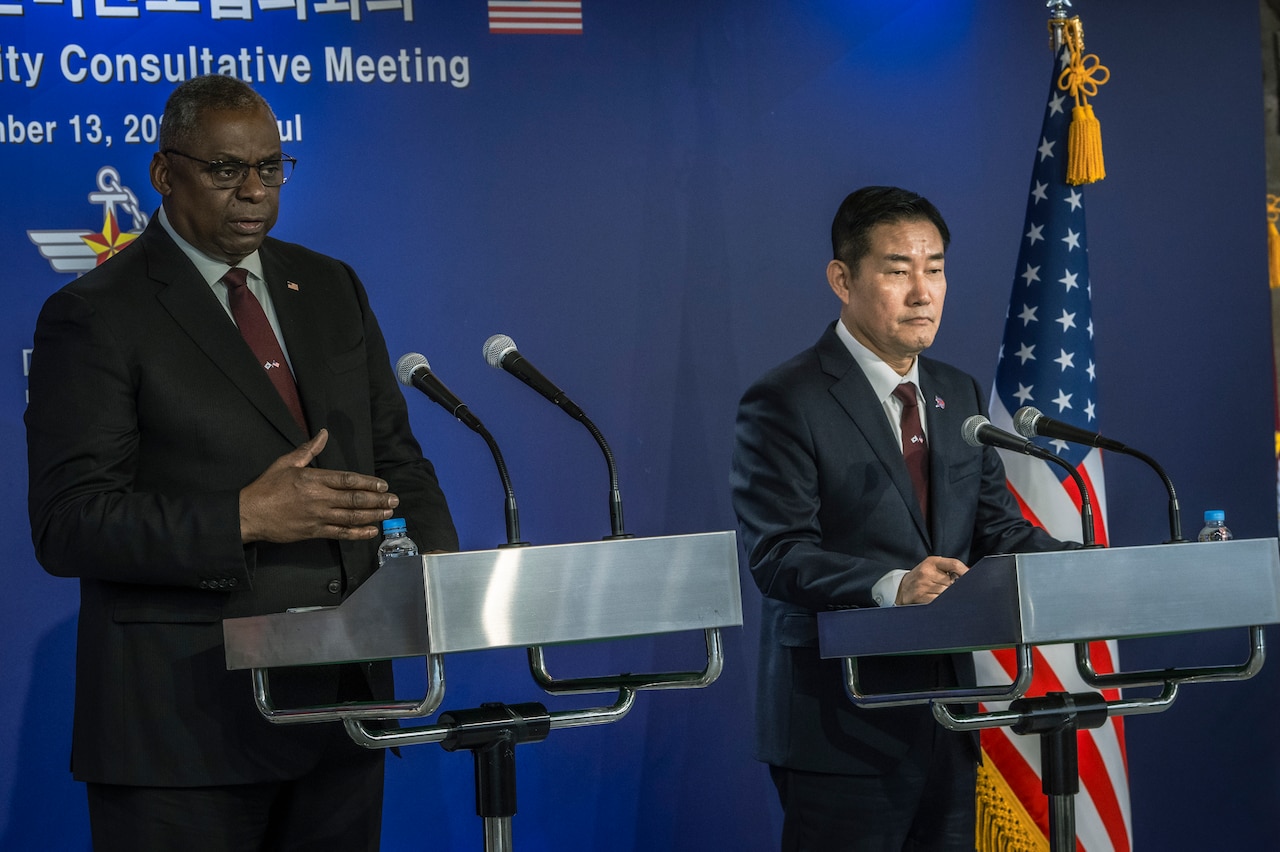 Austin Affirms ‘Ironclad’ U.S. Commitment to Deterrence on Korean Peninsula