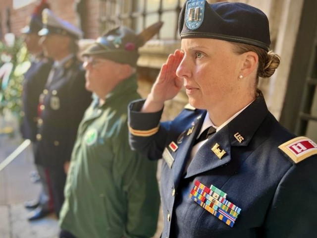 Soldiers honor Italians on their version of Veterans Day