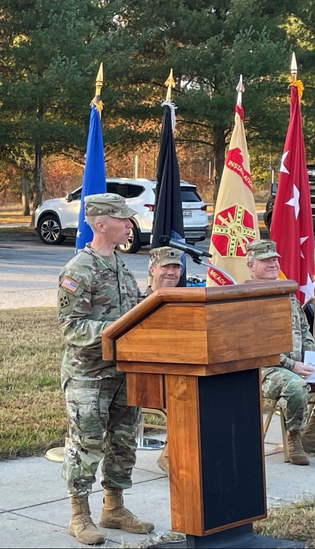 Fort George G. Meade, U.S. Cyber Command/NSA Break Ground on a World-class Barracks