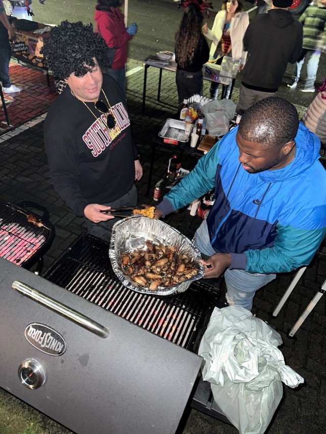 Soldiers support community during Halloween party
