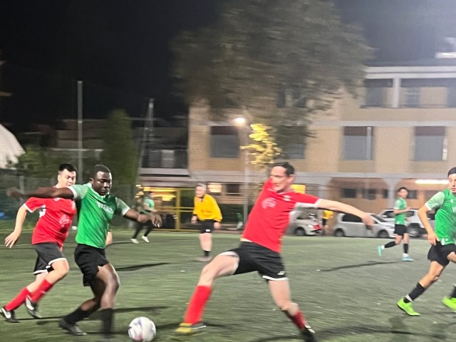 Soldiers’ friendly soccer rivalry with Vatican Swiss Guard continues