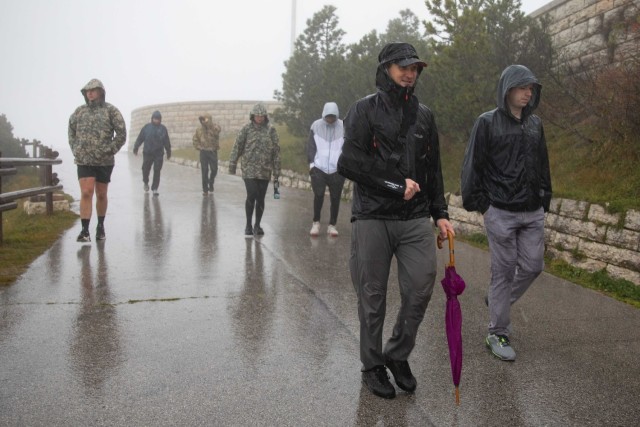 SETAF-AF takes West Point Seniors to Monte Grappa