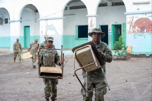 CJTF-HOA Leads Desk Rejuvenation Project throughout Djibouti