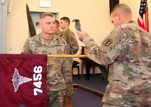 7450th Medical Operational Readiness Unit (FWD) takes charge of DWMMC