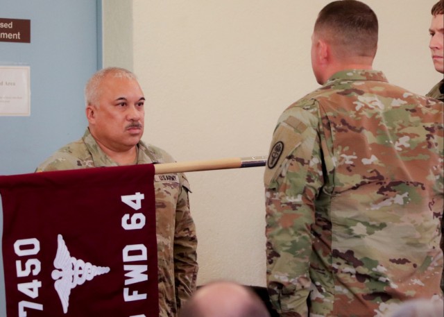 7450th Medical Operational Readiness Unit (FWD) takes charge of DWMMC