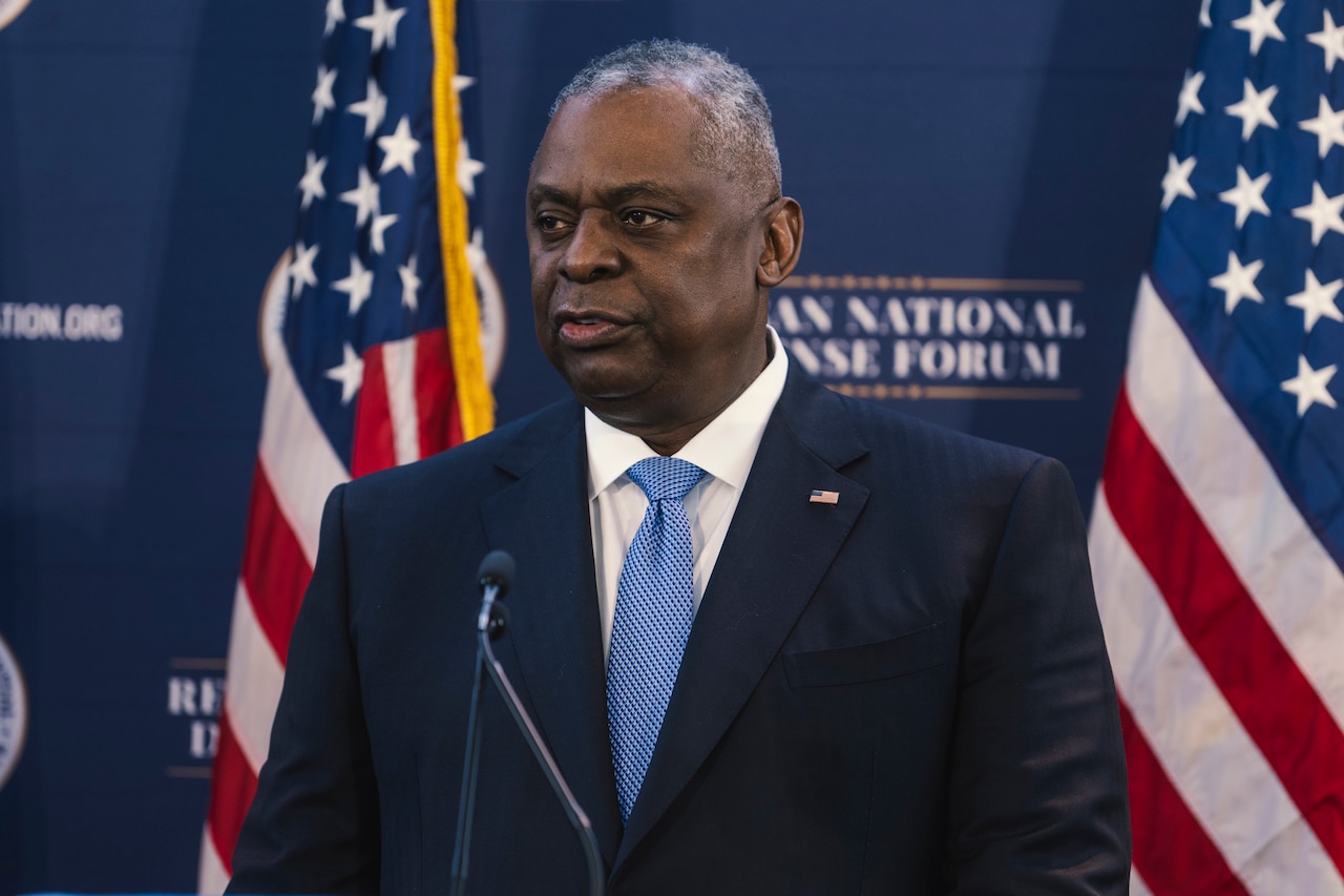 Austin: In Troubling Times, World Needs U.S. Leadership