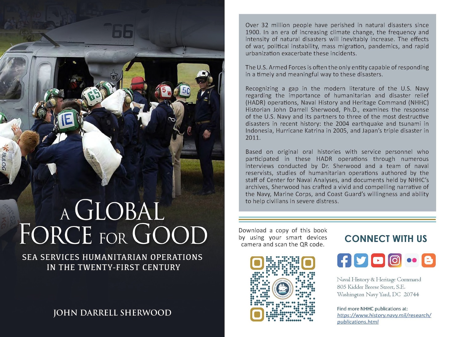 Navy’s Humanitarian Operations Highlighted in New NHHC Publication
