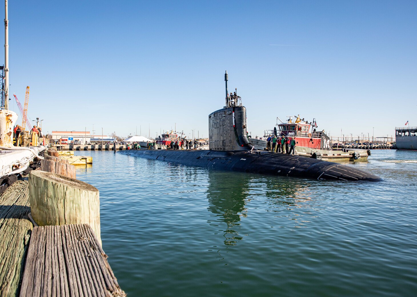 USS Washington Returns from Deployment