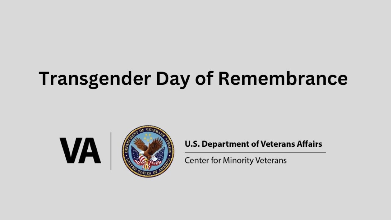 Center for Minority Veterans hosts fireside chat for Transgender Day of Remembrance