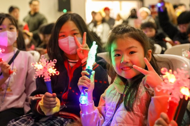 Camp Casey/K-16 hosts annual tree lighting ceremonies for service members and families