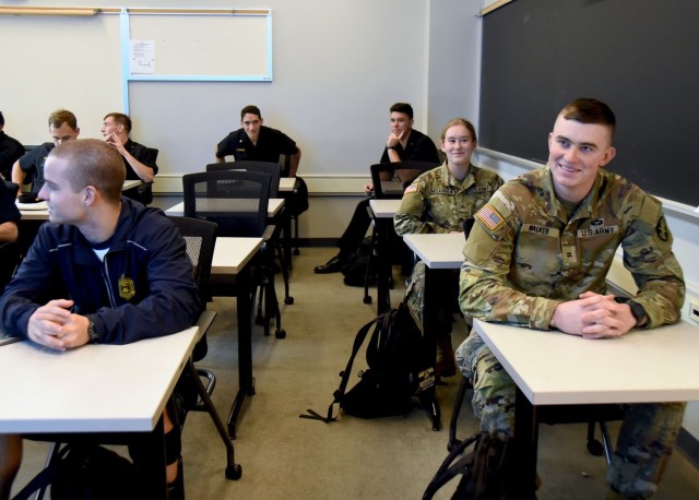 West Point cadets take part in student exchange before Army-Navy game