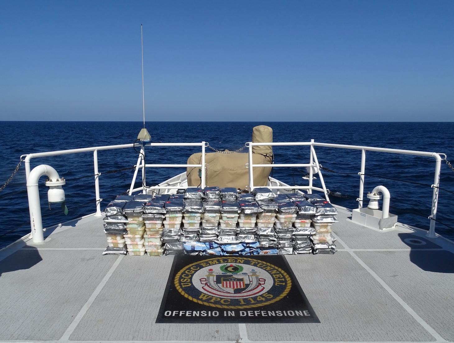 Illegal Drugs Seized by CMF French-led Combined Task Force 150 in Arabian Sea