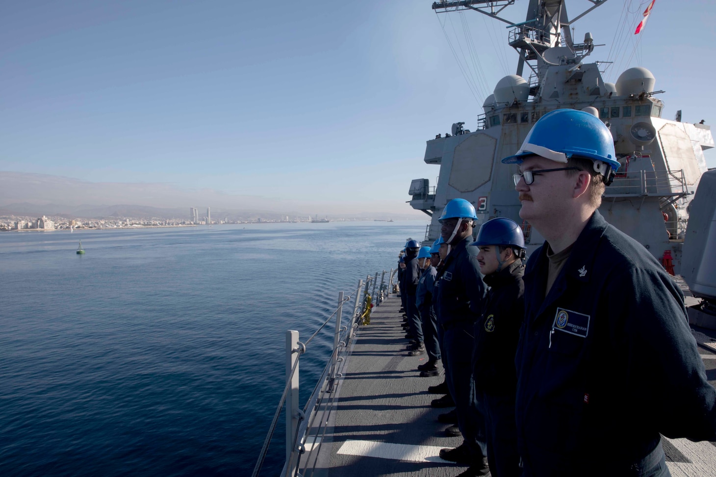 USS Arleigh Burke Arrives in Limassol, Cyprus