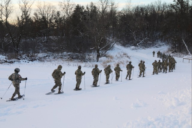 88th Readiness Division Soldiers embrace cold weather training at Fort McCoy