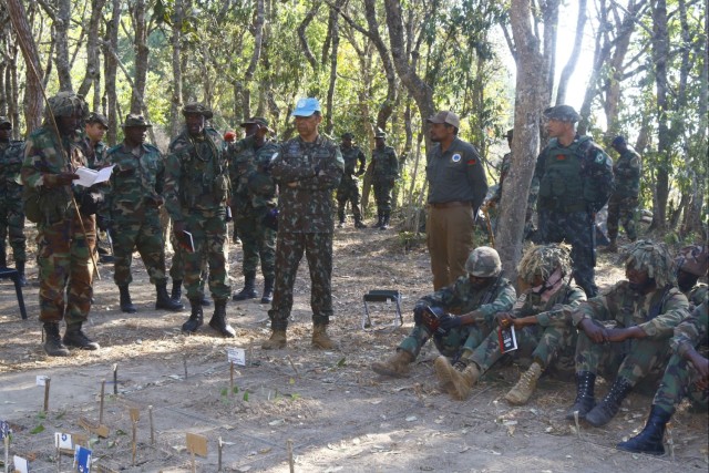 SOCAFRICA partners with international and Malawian forces to conduct Jungle Warfare Training