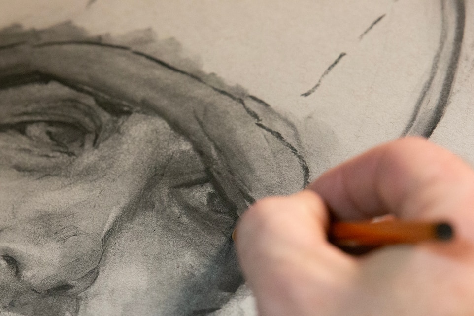 Frozen Flesh, Unyielding Will: Combat Artists Depict Marines’ Unrelenting Resolve Through Nordic Response 24