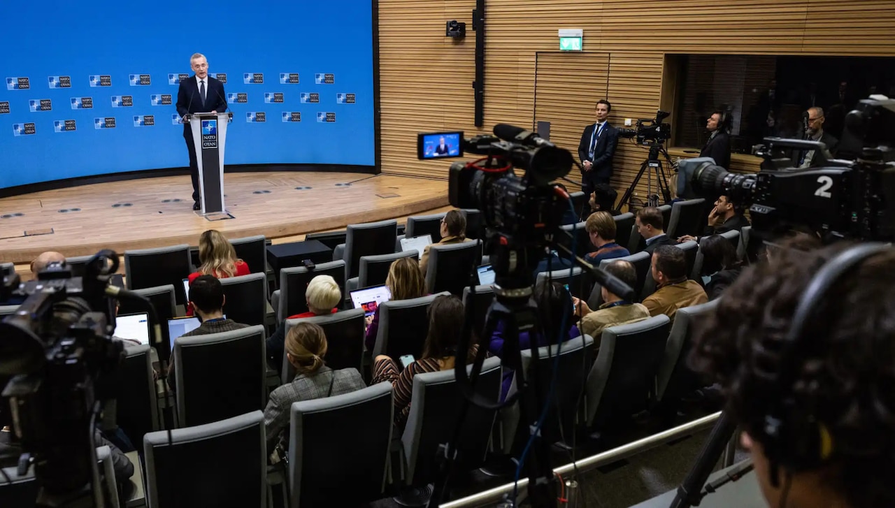 NATO Ministers to Discuss Ukraine, Spending, Deterrence at Brussels Meeting