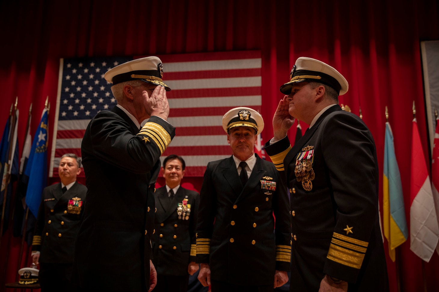 U.S. 7th Fleet Holds Change of Command, Welcomes New Commander