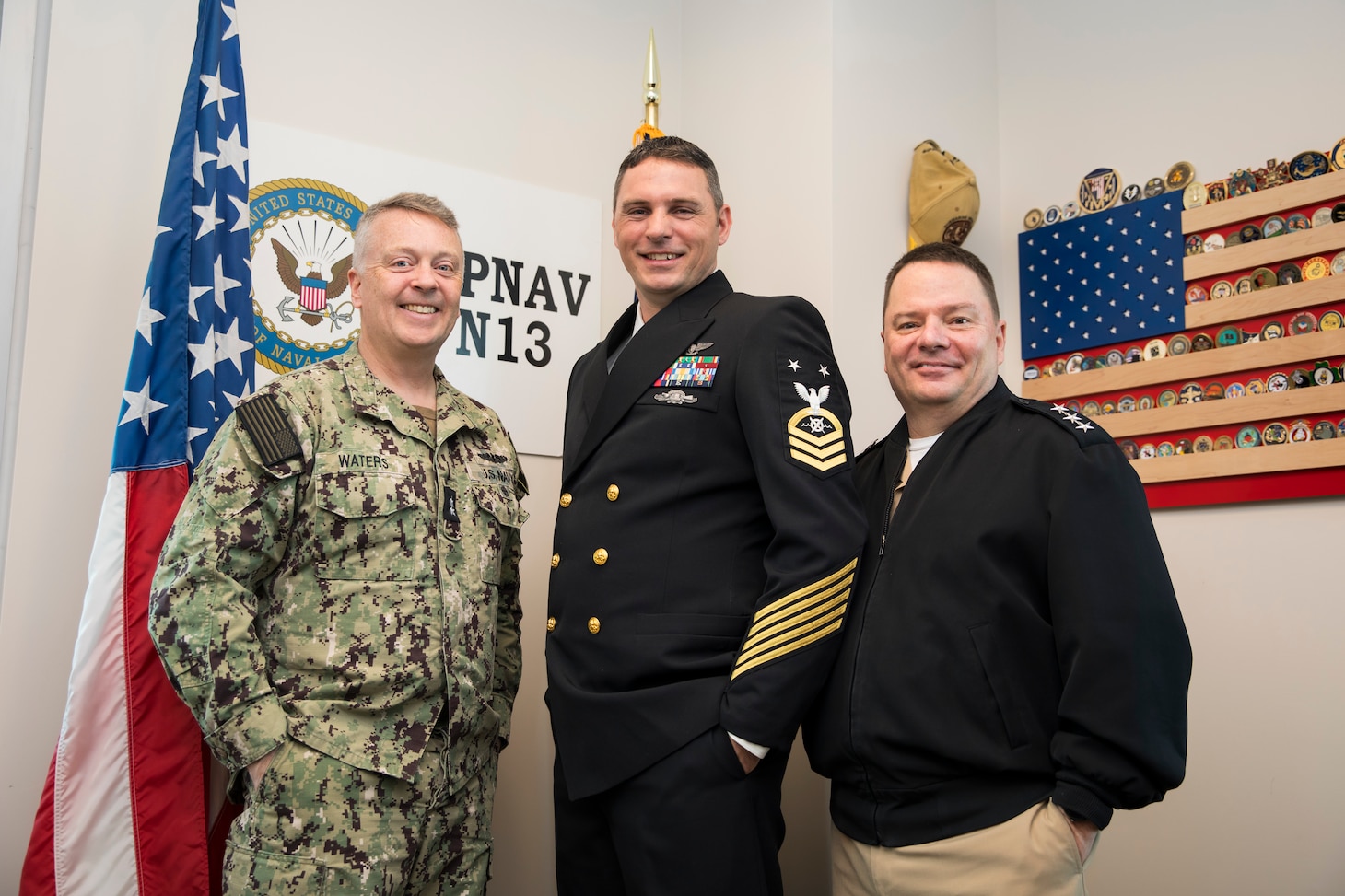 Navy Pins First Robotics Warfare Specialist