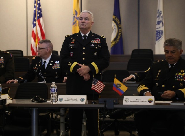 Kentucky Guard Hosts Ecuadorian Military for Leader Engagement