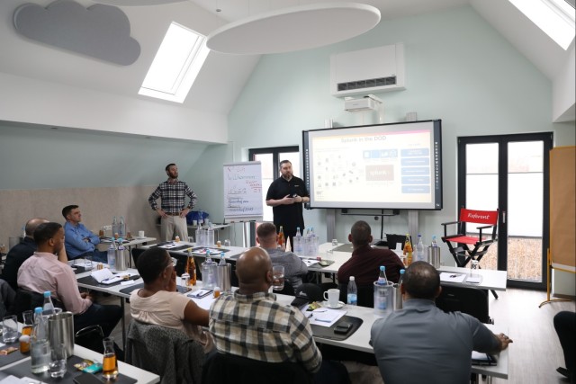 21st Theater Sustainment Command hosts signal warrant officer professional development to implement data centricity plan