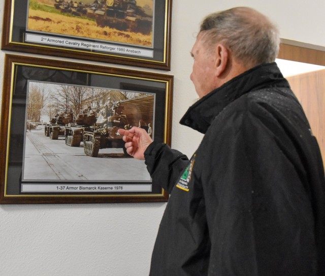 37th Armor Alumni Association Leadership visit USAG Ansbach