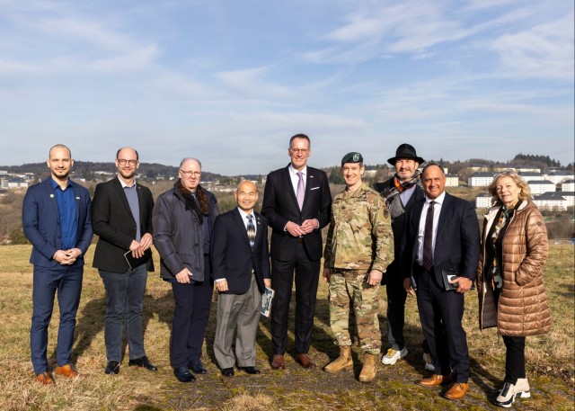 USAG Rheinland-Pfalz leaders outline future vision for Baumholder Military Community during visit from Rheinland-Palatinate Mini…