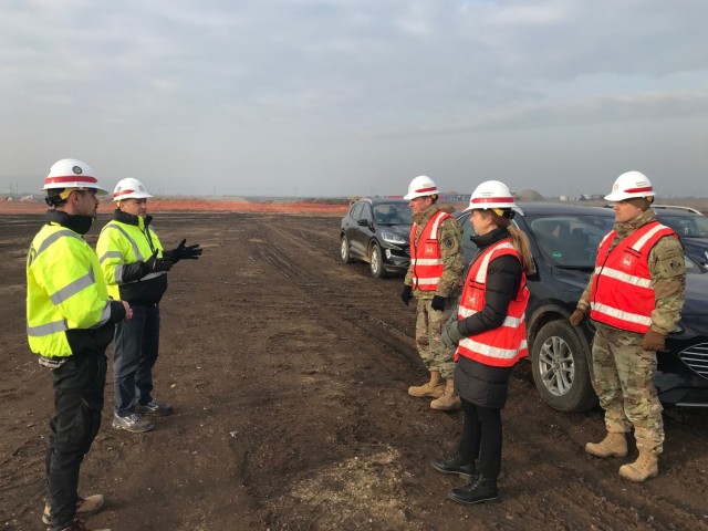 USACE team hosts OSD leaders to discuss construction mission in Romania