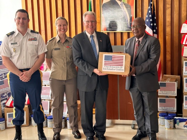 U.S. Special Operations Africa supports donation of humanitarian assistance to Equatorial Guinea