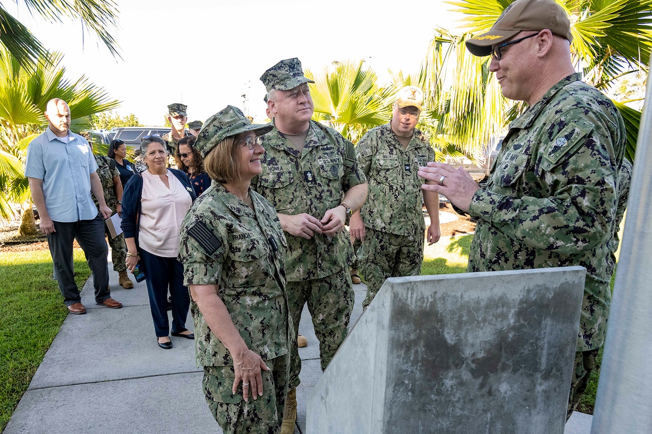 Navy’s Top Officer Credits Training, Logistics With Meeting Red Sea Mission
