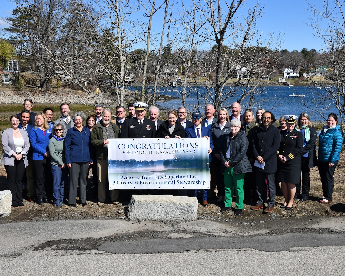 Portsmouth Naval Shipyard Celebrates EPA Superfund Site Delisting