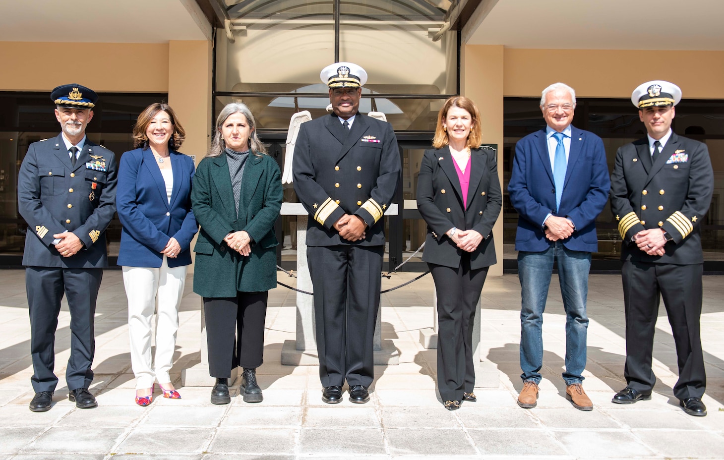 Vice Mayor of Naples, Laura Lieto, Visits Naval Support Activity Naples