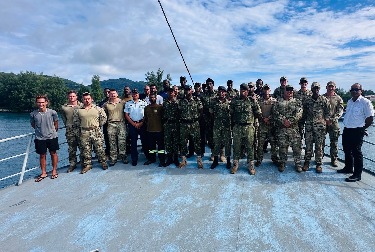 U.S., Seychelles Conduct Bilateral Maritime Security engagements