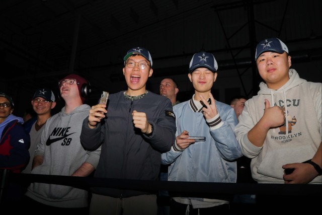 Dallas Cowboys Cheerleaders Bring Cheer and Support to Troops in South Korea