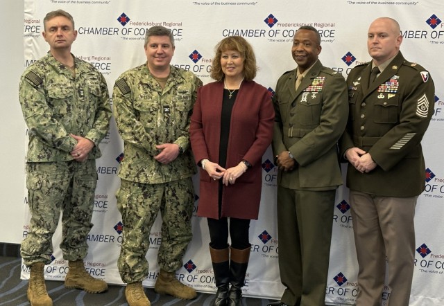 Fort Walker leader participates in community military appreciation event