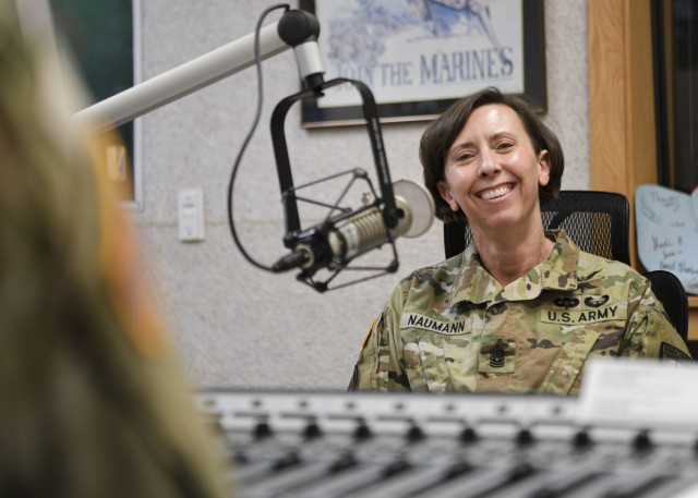 Command Sgt. Maj. Joann Naumann