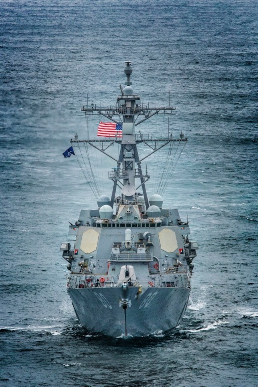 USS Roosevelt (DDG 80) departs for sixth patrol