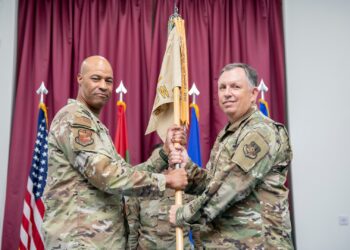 New leadership takes command of the 380th AEW