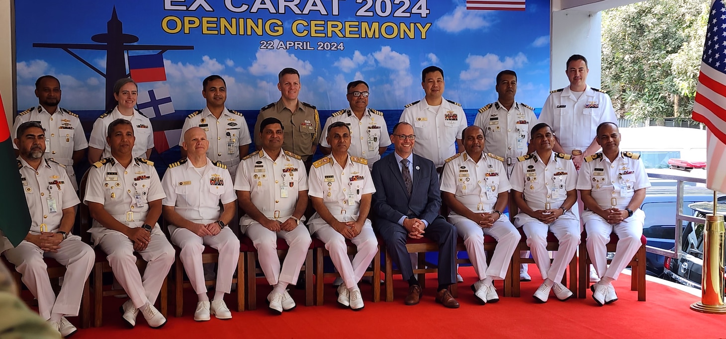 Bangladesh, U.S. Navies Commence CARAT Bangladesh 2024