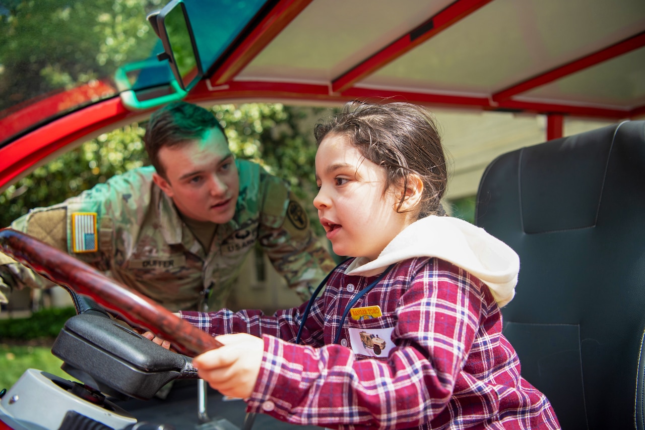 Children Take on the Pentagon for a Day