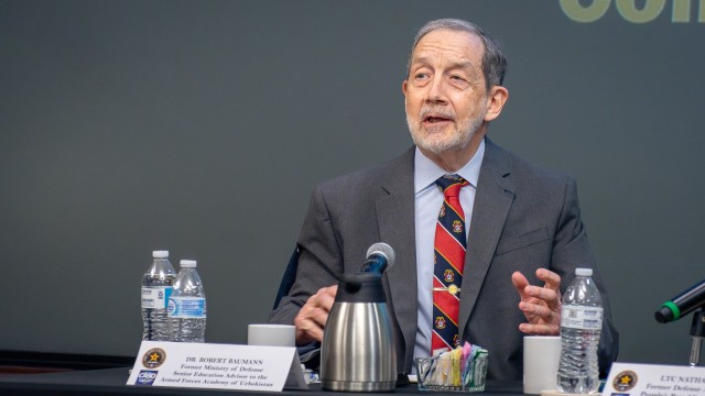 Dr. Robert Baumann, former Senior Education Advisor to the Armed Forces Academy of Uzbekistan was a panelist of the latest CASO Panel March 19. 