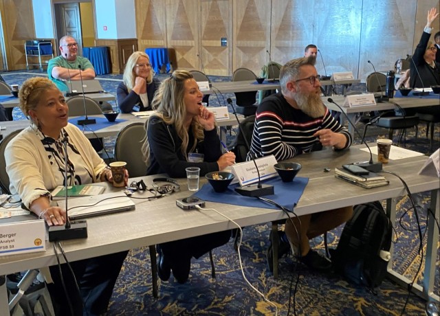 405th AFSB holds 3-day budget working group at Ramstein Air Base