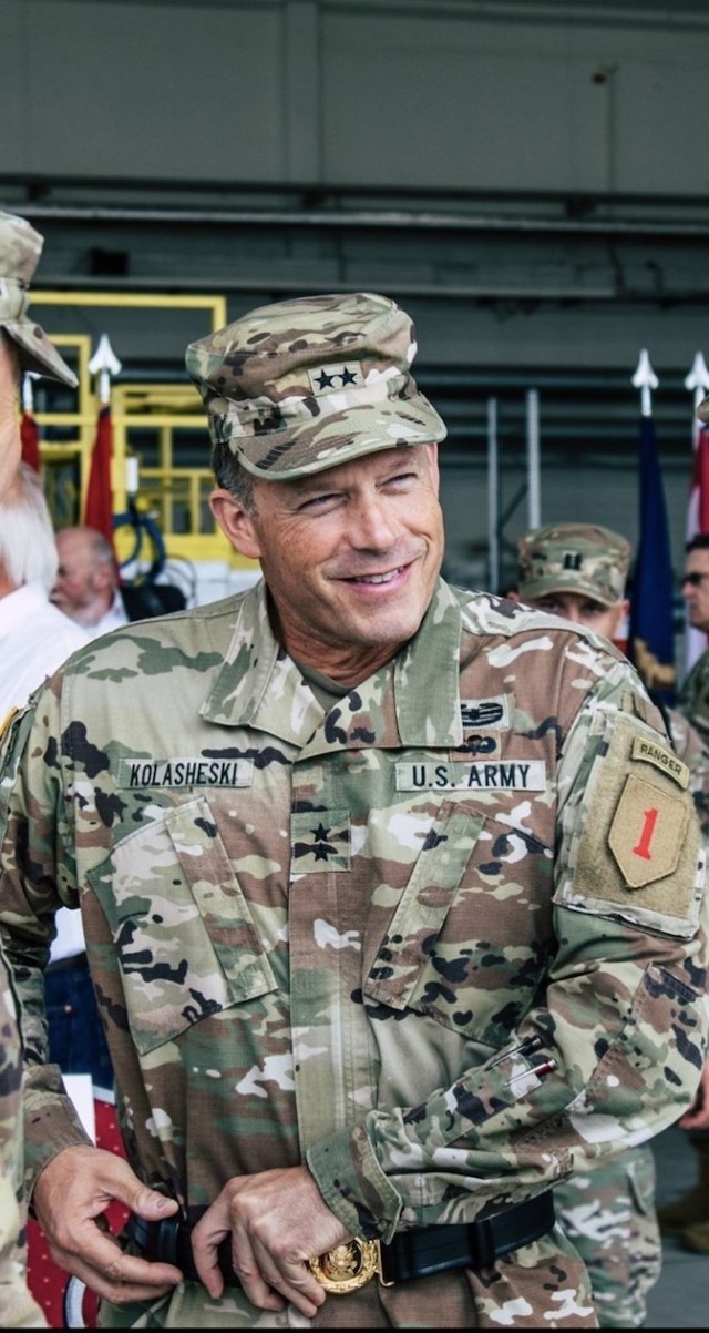 ‘It Was Done’: V Corps ‘original plank holder’ concludes career in ancestral homeland