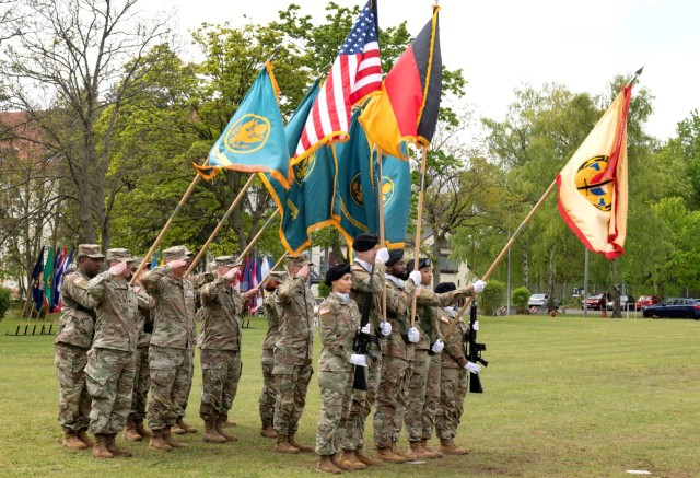 405th AFSB welcomes new commander at assumption of command ceremony