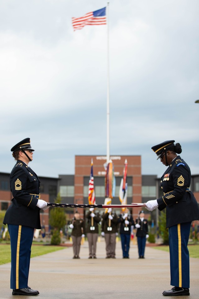 Former V Corps Commander retires in Fort Knox